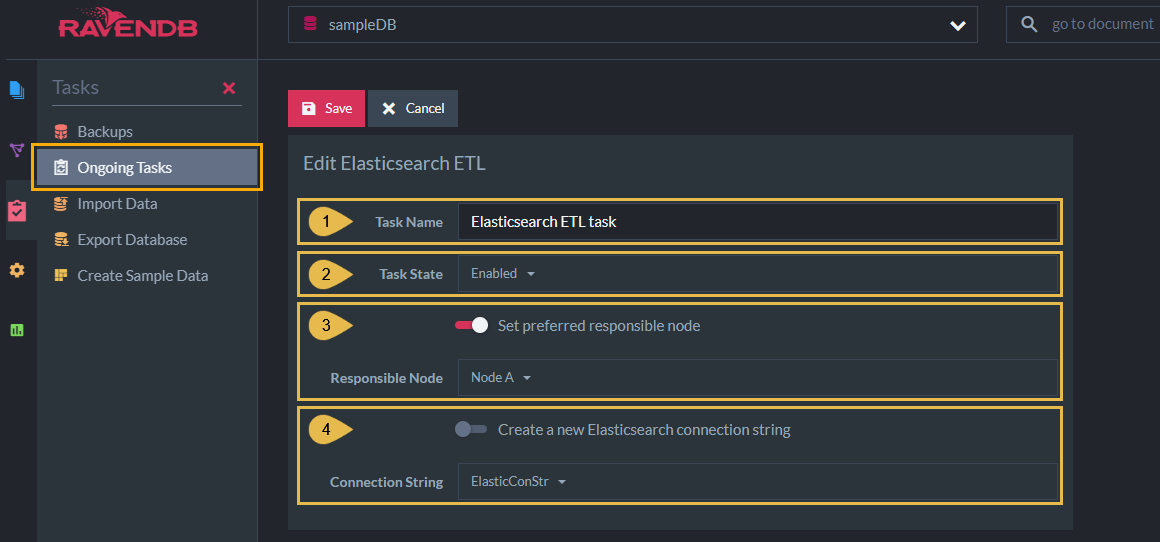 ETL RavenDb