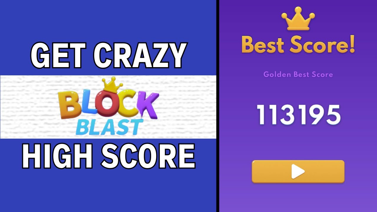 highest block blast score