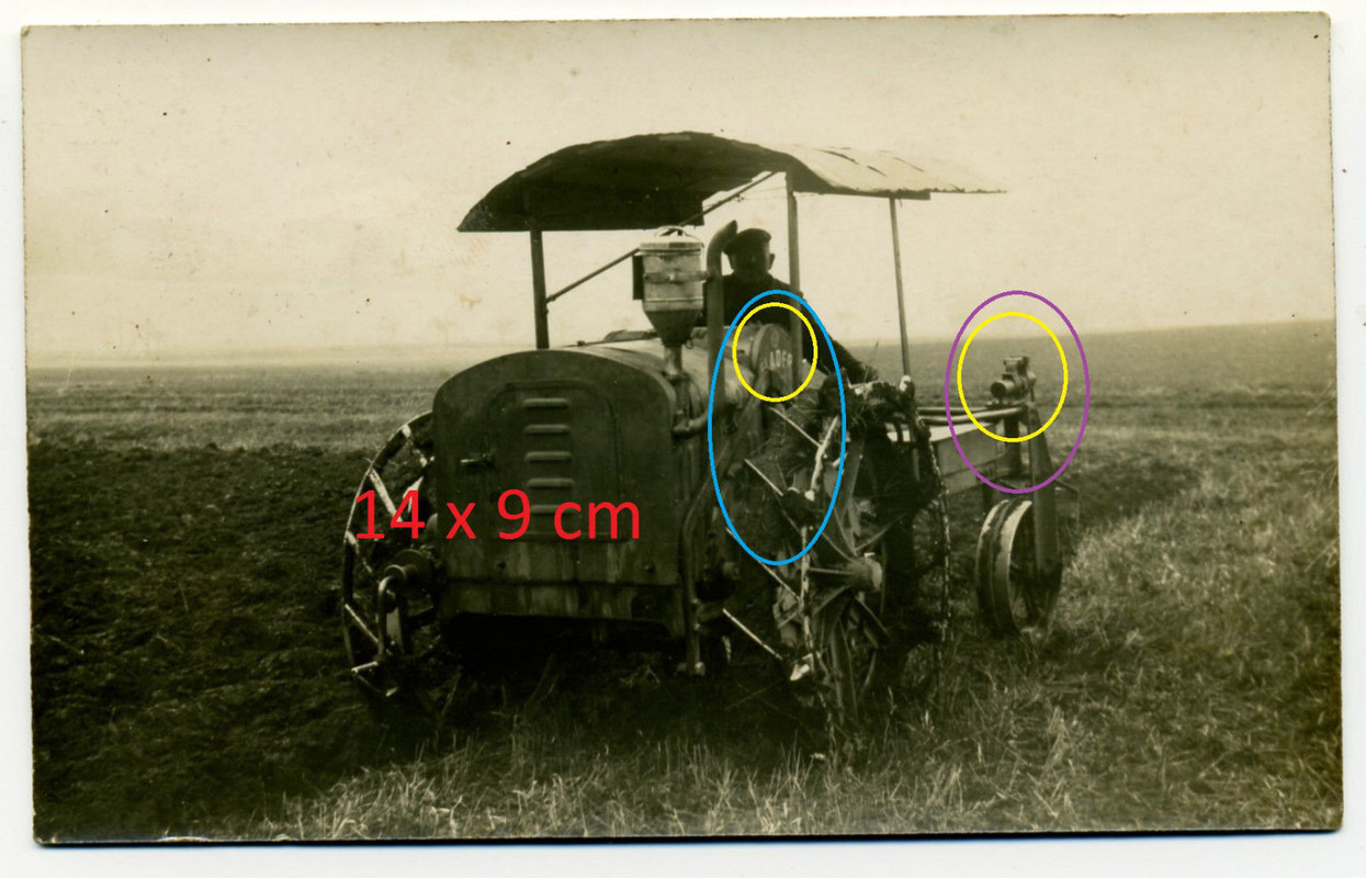 Traktor Firma E. C. Flader Jöhstadt Sachsen