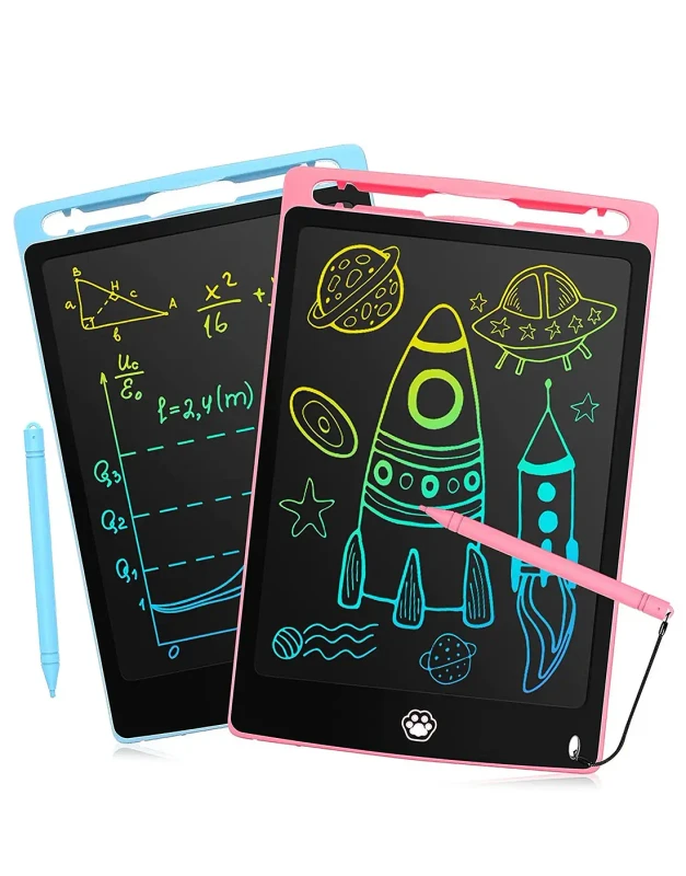 8.5″ Colorful LCD Writing Tablet – Lock-Key, One-Click Clear