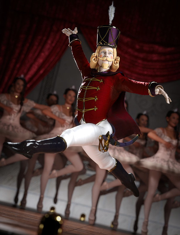 Nutcracker for Genesis 8.1 Male Nutcracker for Genesis 8.1 Male