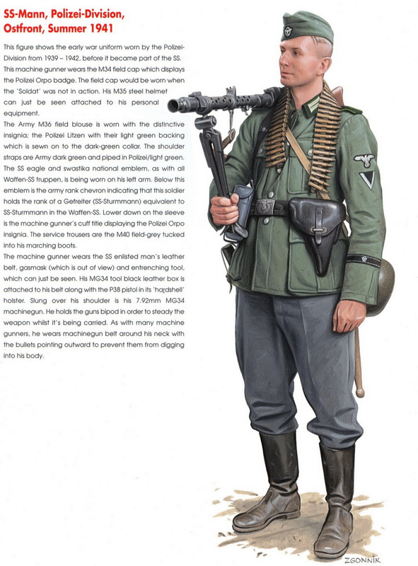 1 ss mann polizei div