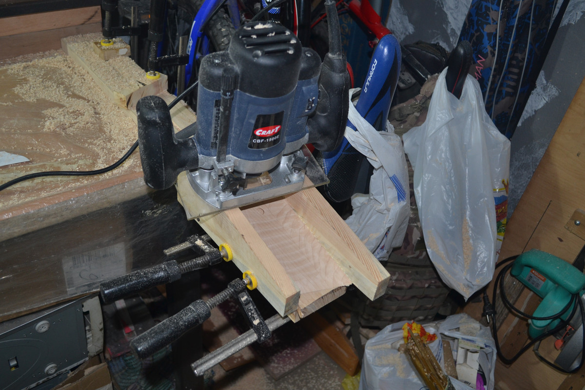 33 Фрезерую скос пера