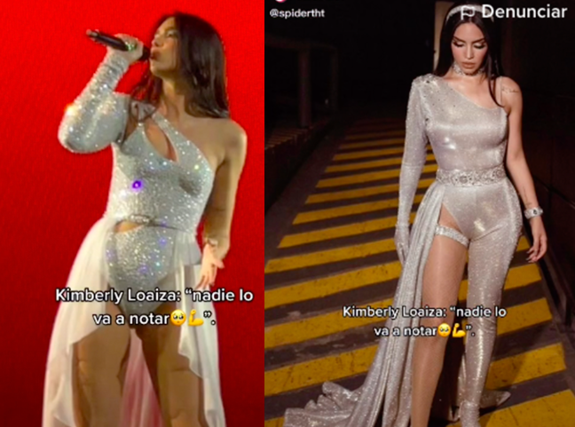 ¿Kimberly Loaiza le copia a Dua Lipa? video lo prueba
