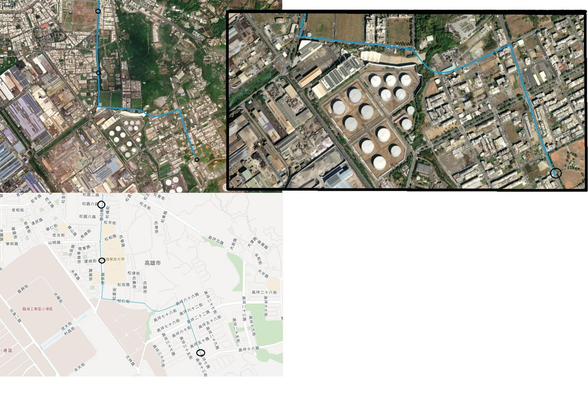 高餐大坪頂附近