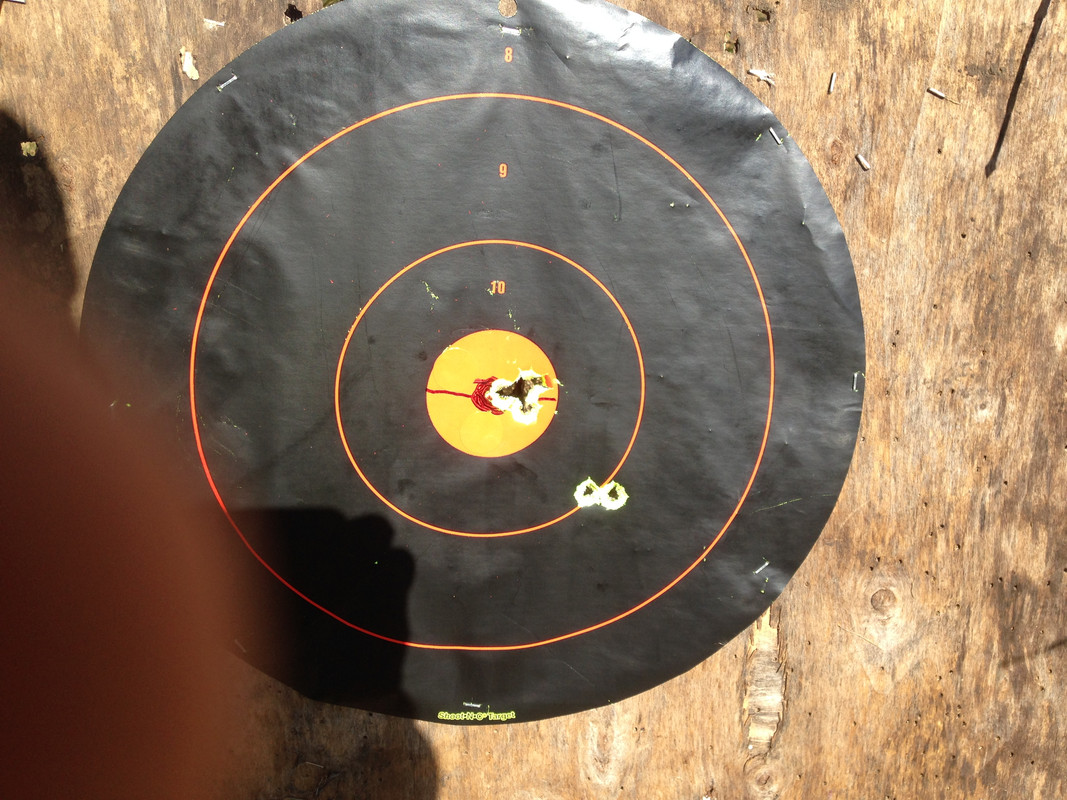 A little adjustment and 3 shot group