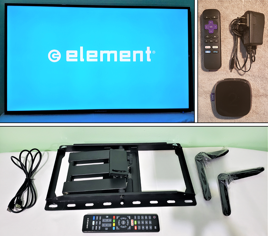 Element 55 Smart 4k Uhd Tv Roku 2 Wall Mount Bundle Ebay