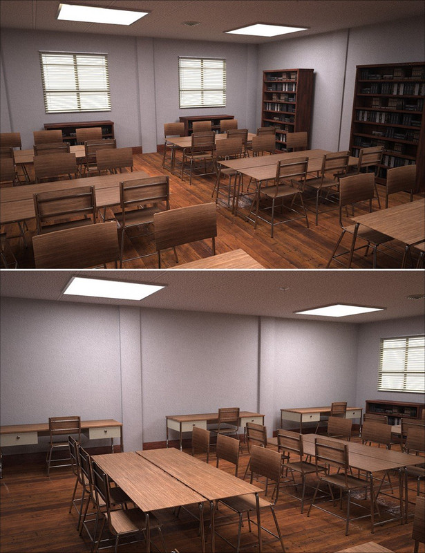 library study room 00 main daz3d 1