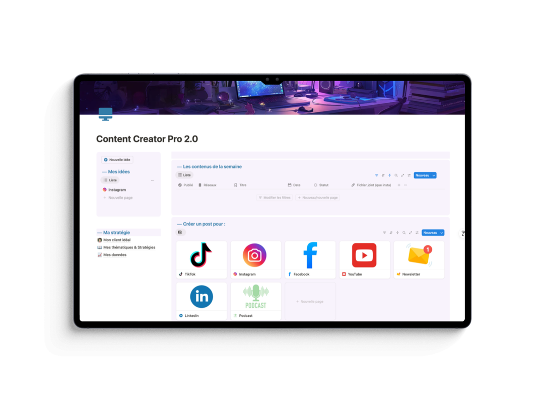 Cover Content Creator Pro Notion