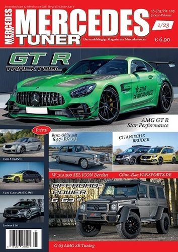 Cover: Mercedes Tuner Magazin No 01 Januar-Februar 2023