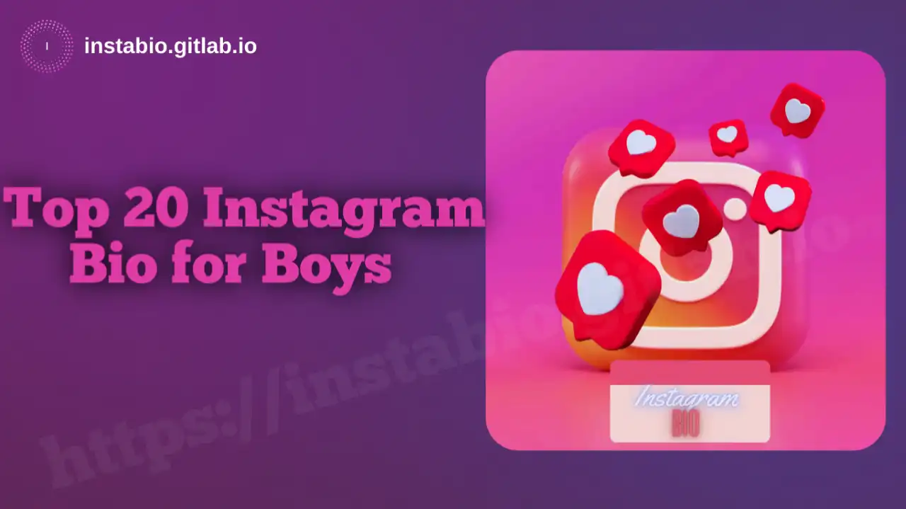 instagram Bio for Boys