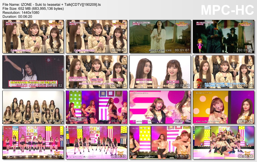 IZONE - Suki to Iwasetai   Talk[CDTV][190209].ts_thumbs_[2019.02