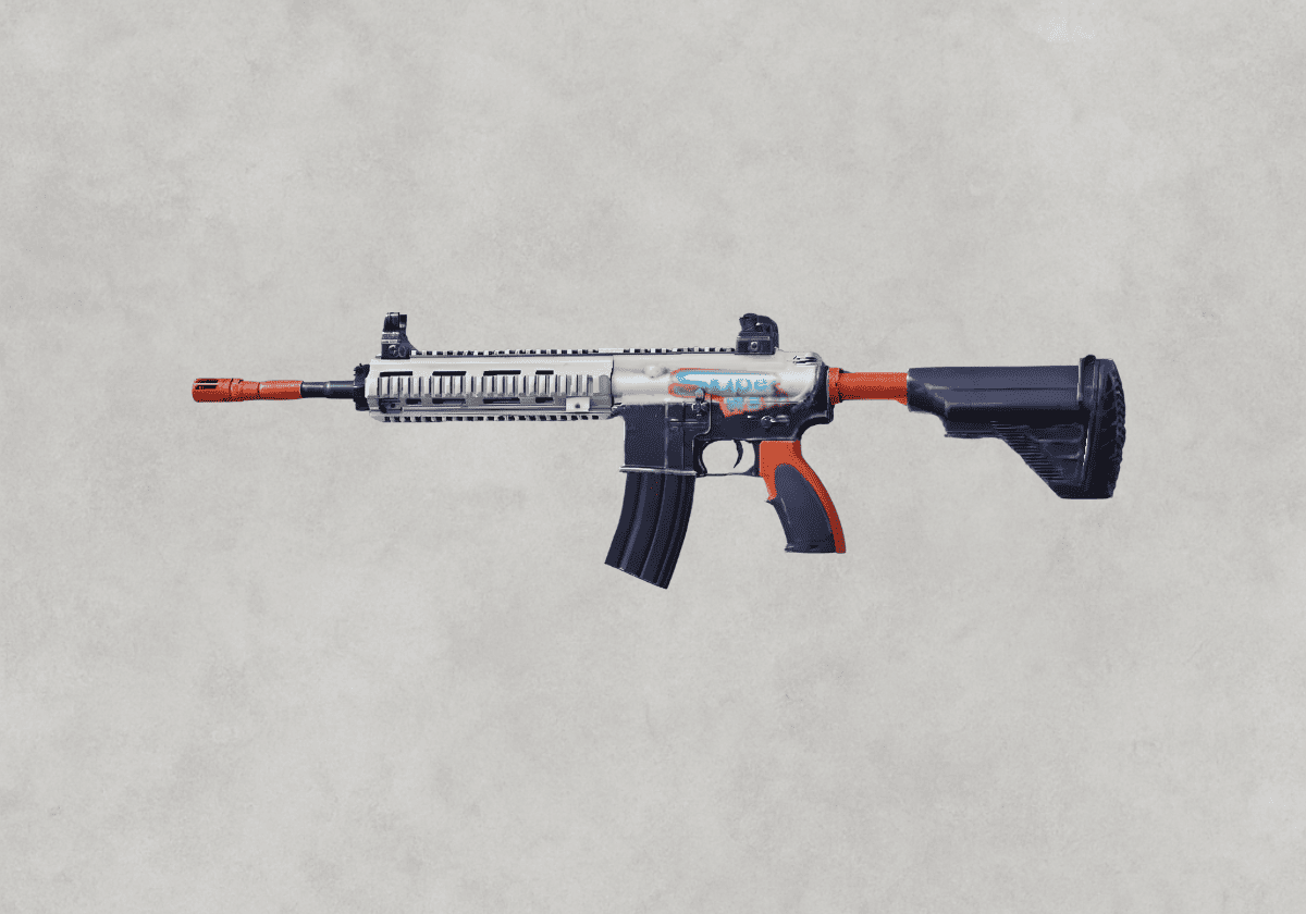 سكن M416 Super Wave – موجات طاقة وتأثيرات لامعة