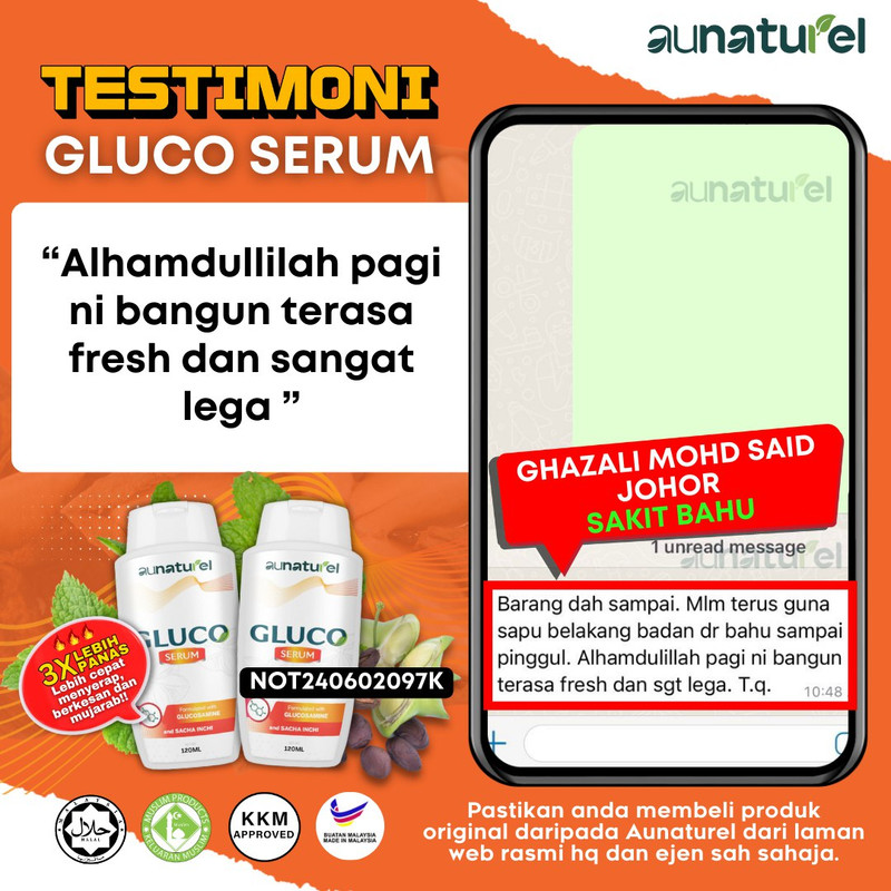 Testimoni Ghazali Mohd Said, Johor, sakit bahu
