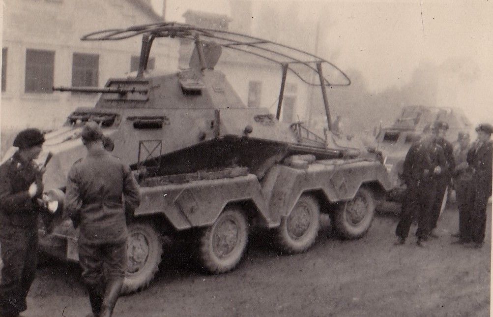 8.Rad Spähpanzer-Antenne