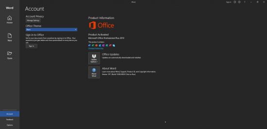 Microsoft Office Professional Plus 2016-2019 Retail-VL Version 1911 (Build 12228.20332) (x86/x64)...