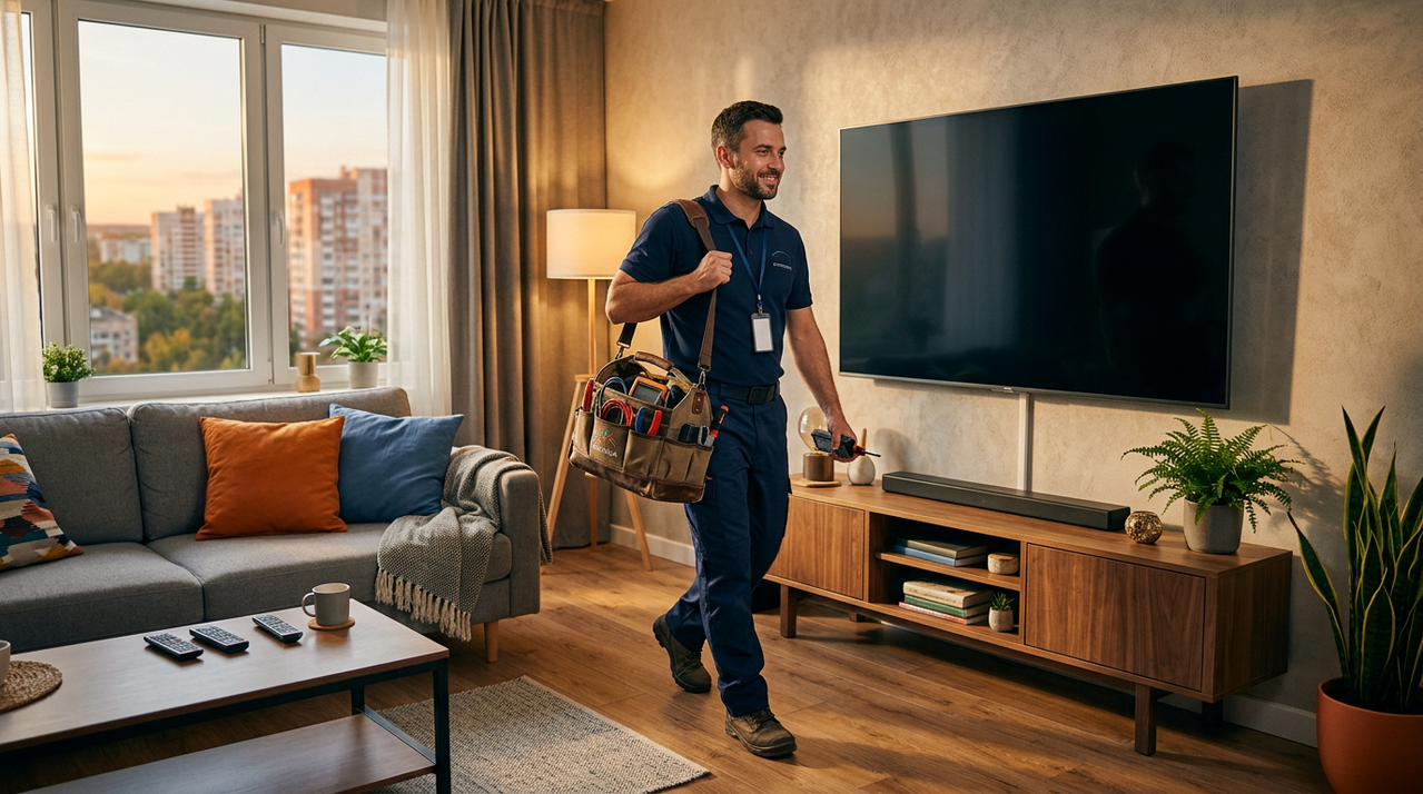 Ремонт телевизоров в Саранске на дому — вызов мастера, диагностика, гарантия