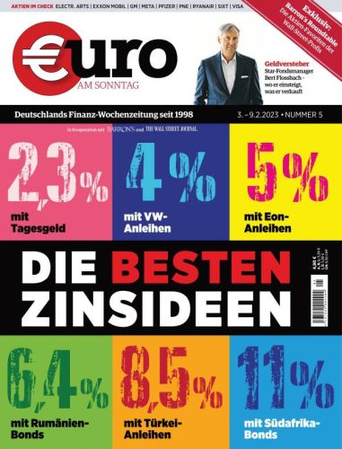 Cover: Euro am Sonntag Finanzmagazin No 05 vom 03  Februar 2023