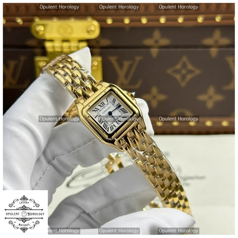 Buy Cartier Panthère White Moon Dial Replica - A Swiss Quartz Women’s Luxury Timepiece