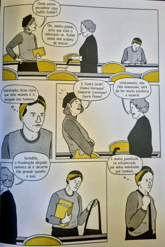 "Simone de Beauvoir ", de Julia Korbik; Julia Bernhardt