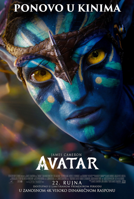 Kultni ‘Avatar’ prvi put u IMAX3D i 4DX formatu