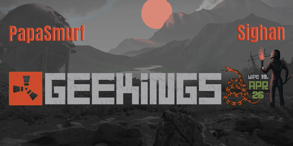 Баннер сервера Geekings | 35% Upkeep | Huge 6K | PVP/Chill | Monthly