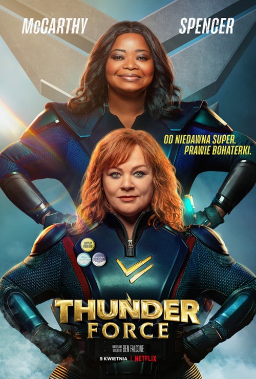 Thunder Force (2021) HDR.HEVC.WEB-DL.AC-3 5.1-Esperanza / Dubbing PL