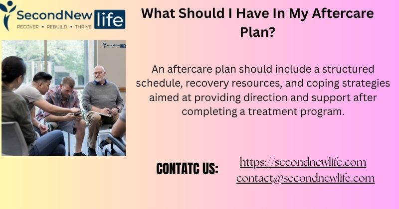 What Should I Have In My Aftercare Plan
