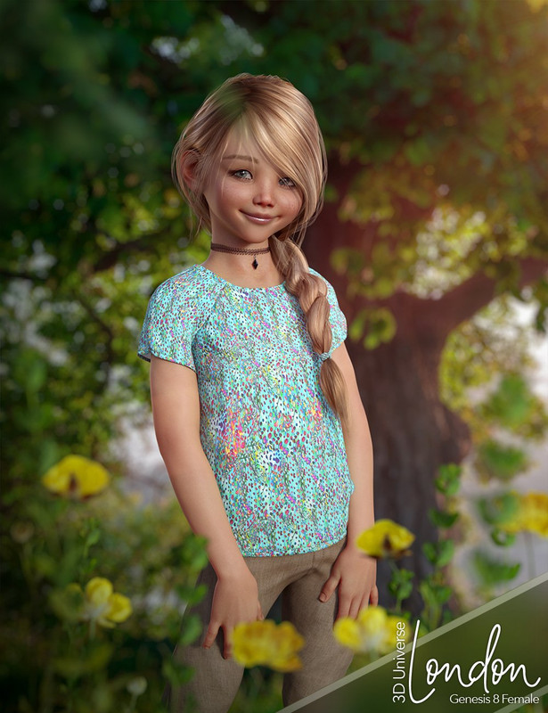 London Character and Hair for Genesis 8 Females London Character and Hair for Genesis 8 Females