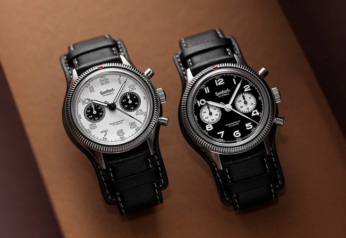 Hanhart 417ES 1954 Panda and Reverse Panda