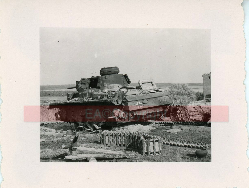 Tank Panzer III Ausf. J Kämpfe Foto