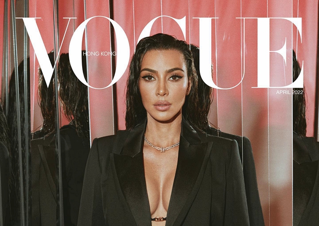 Ким Кардашьян снялась для гонконгского Vogue 