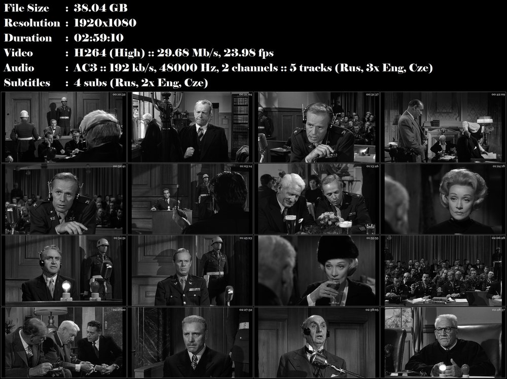 Norimberský proces / Judgment at Nuremberg (1961)