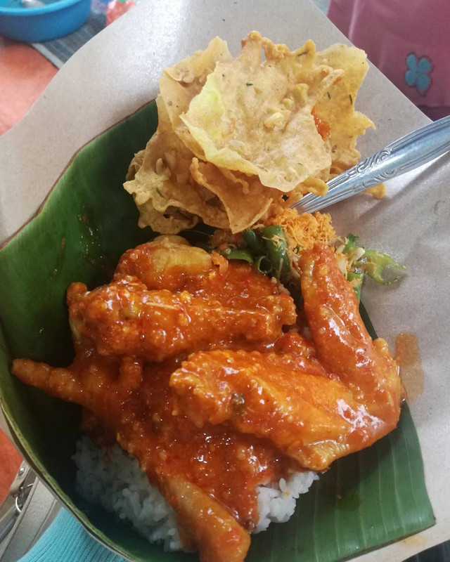 Nasi Boran khas Lamongan di Dekat Plaza Lamongan