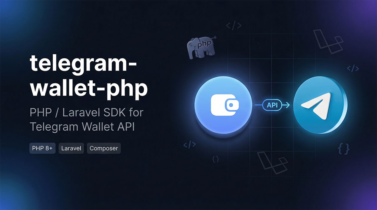 Telegram wallet PHP/Laravel