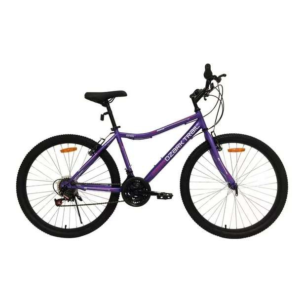 Walmart Súper: Bicicleta rodada 26 morada Ozark Trail 
