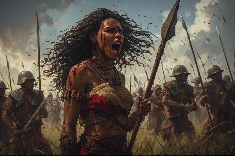 Africa-World-girl-warrior-hold-(26)