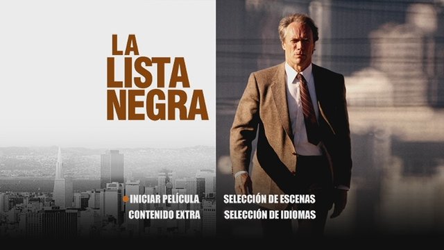 1 - La Lista Negra [DVD9 Full][Pal][Cast/Ing/Ale][Sub:Varios][Thriller][1988]