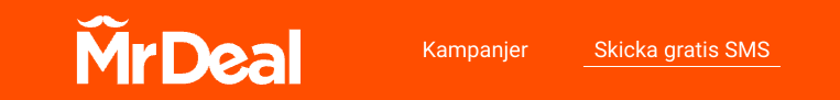 sida för gratis sms, nöd sms