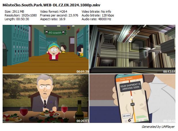 Městečko South Park: Pryč s obezitou / South Park...(2024)