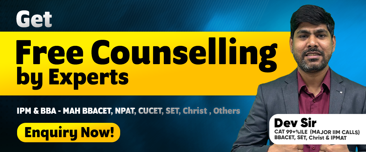 Get Free Counseling for ALL BBA Entrance Exams