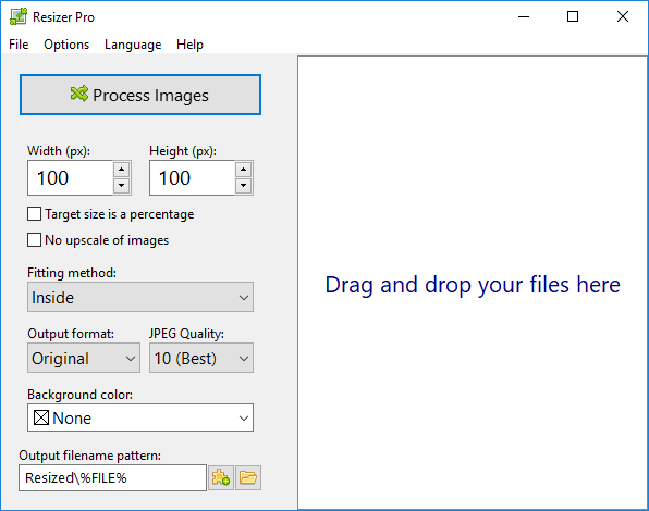 Resizer Pro 2.2.0 Multilingual Resizer Pro 2.2.0 Multilingual