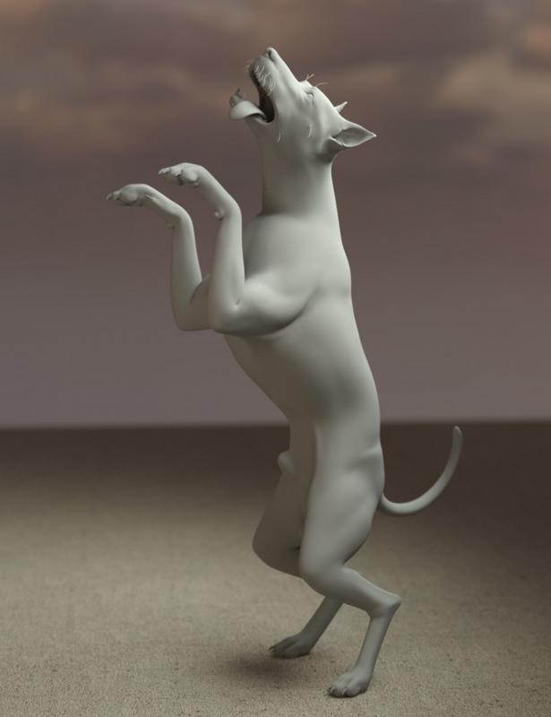 Playful Poses for Daz Dog 8 Playful Poses for Daz Dog 8
