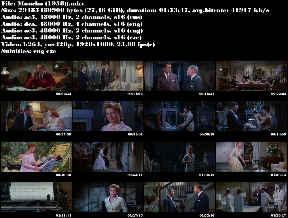 Moucha / The Fly (1958)