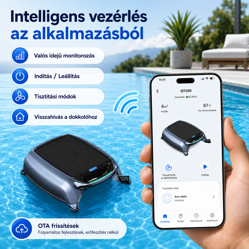 robot curatare piscina airrobo qt200 - descriere 2