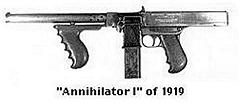 Thompson M1918 Annihilator I submachine gun