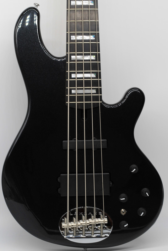 Baixo Lakland 55-02 Custom Black Sparkle Garantia de Fábrica 01