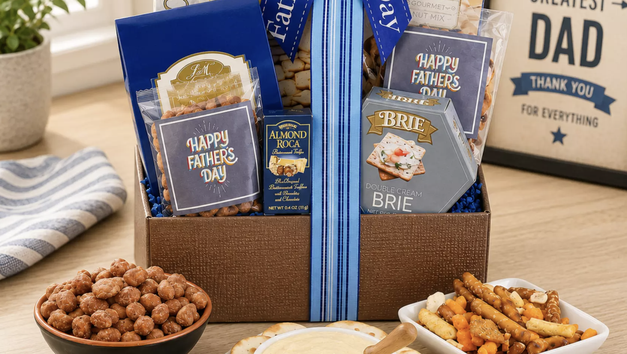 Father's Day Snack & Savor Summer Gift Basket