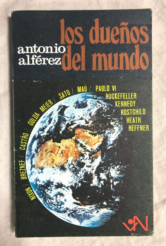 front - Los dueños del mundo - Antonio Alférez (Audiolibro Voz Humana)