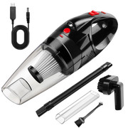 Rechargeable handheld vacuum cleaner for multiple cleaning applications